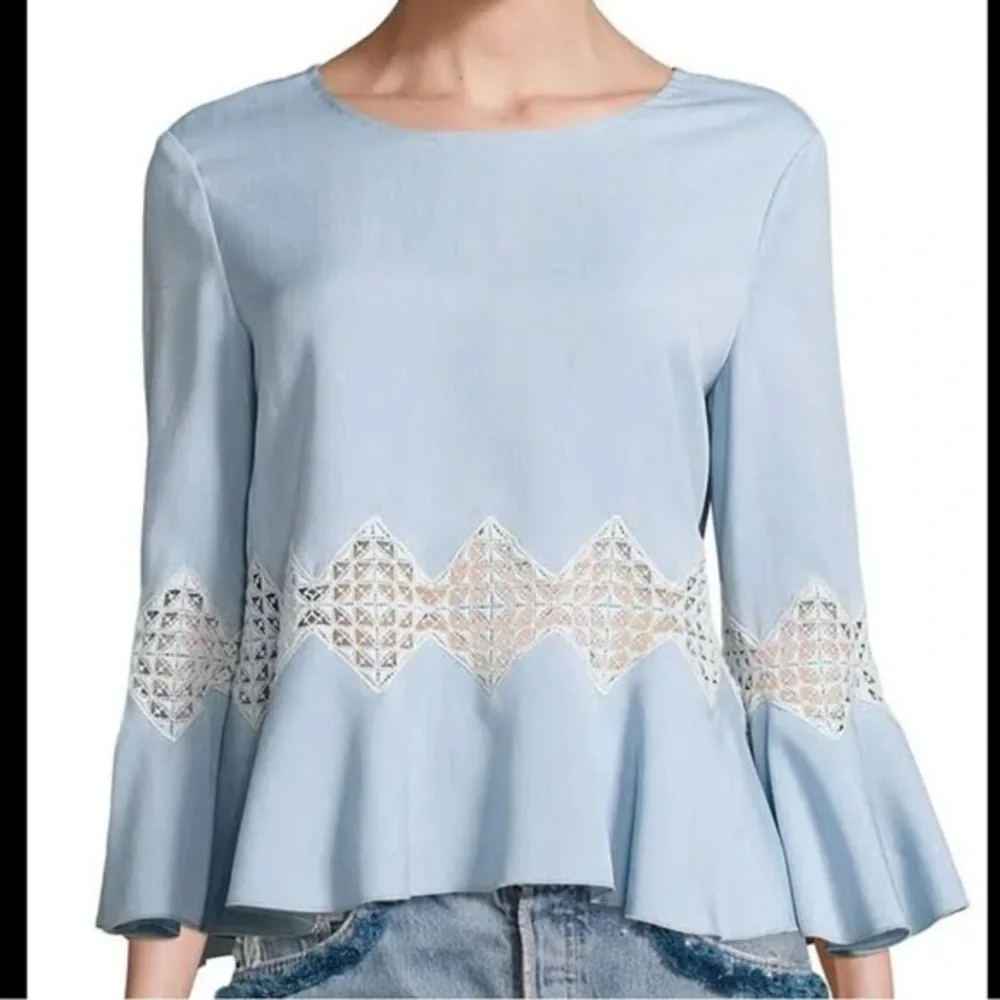 Jonathan Simkhai Lace Blouse - Picture 1 of 6